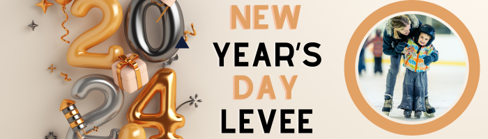 New Year's Day Levee Banner