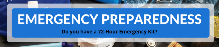 72-Hour Emergency Kit Banner