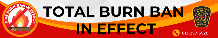 Burn Ban In Effect Banner Image