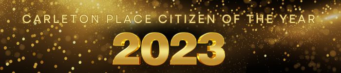 Citizen of the Year Banner Image - Black and Gold